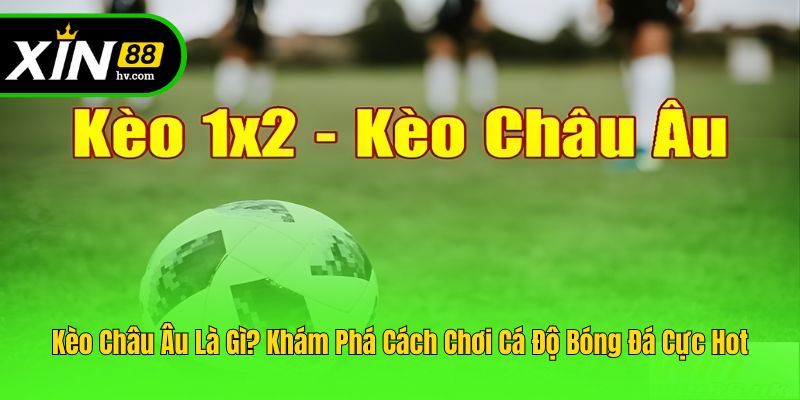 Kèo Châu Âu Là Gì? Khám Phá Cách Chơi Cá Độ Bóng Đá Cực Hot